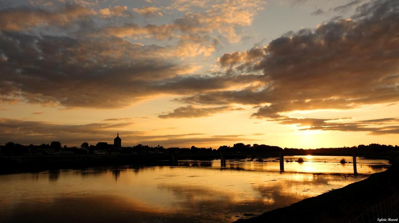GITE LA VUE LOIRE Maison Saint-Denis-de lʼHôtel Extérieur photo