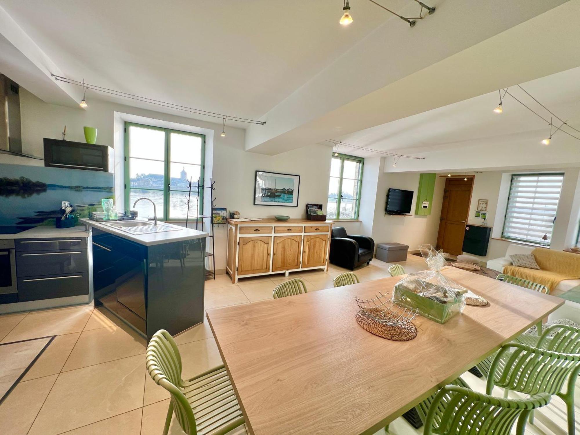 GITE LA VUE LOIRE Maison Saint-Denis-de lʼHôtel Extérieur photo